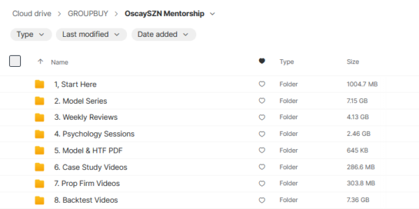 oscayszn mentorship course
